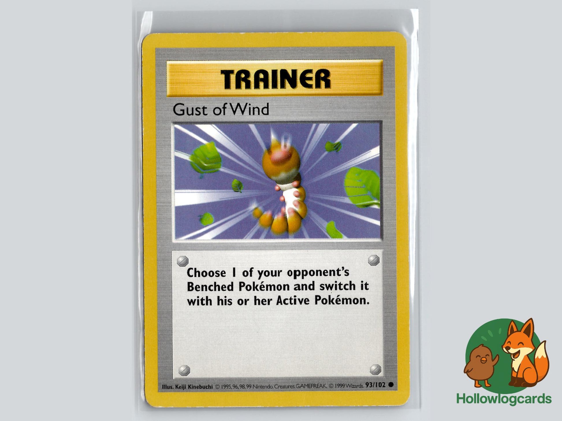 Gust of Wind (93/102) - Base Pokémon Card