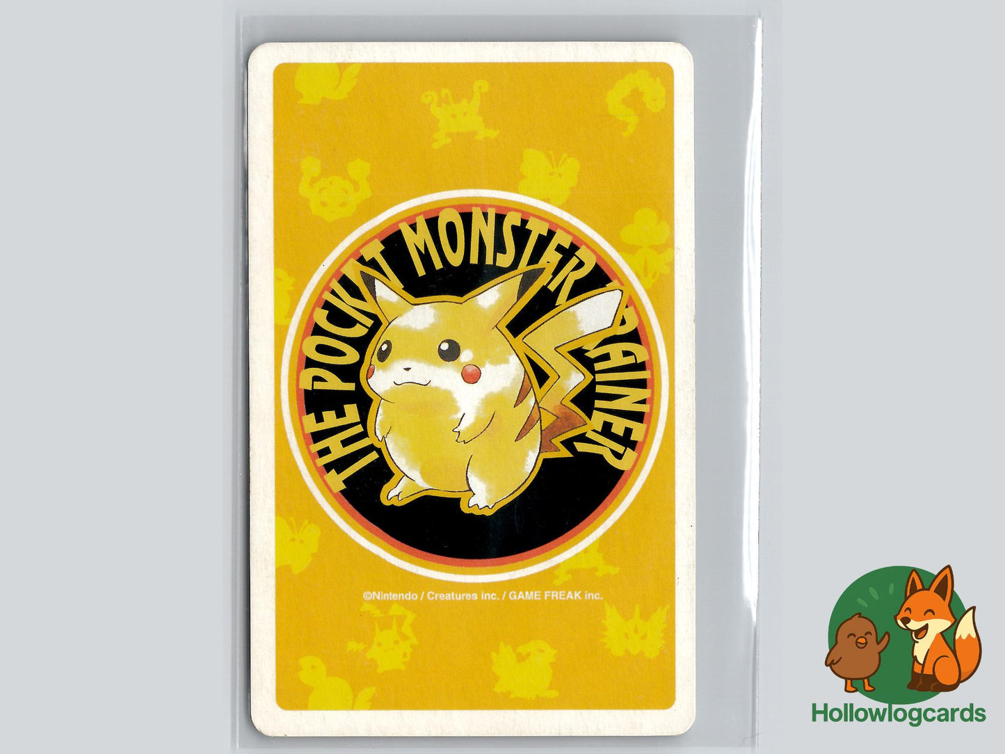 Dewgong - 6 Diamonds - Pokemon Poker - Pikachu Yellow Deck 1996 - Jap