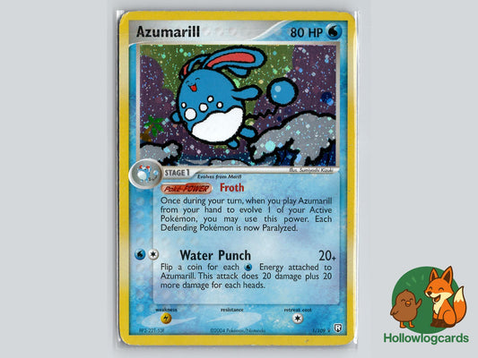 Azumarill (1/109) - Team Rocket Returns Pokémon Card