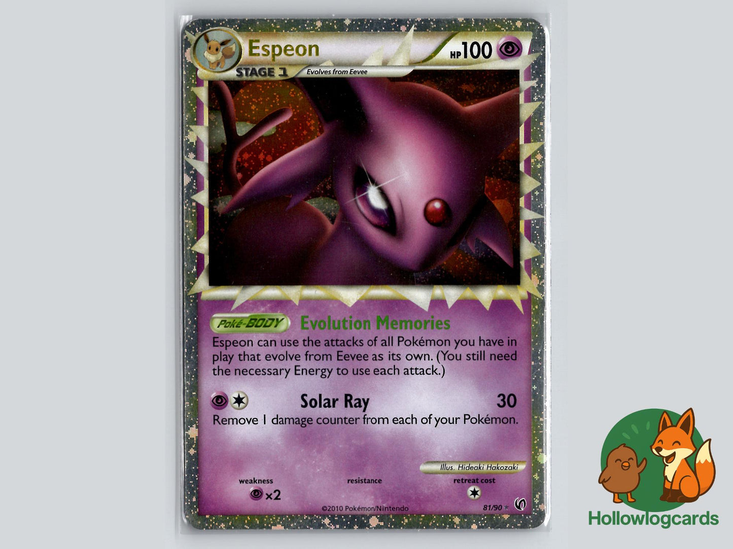 Espeon (81/90) - Undaunted Pokémon Card