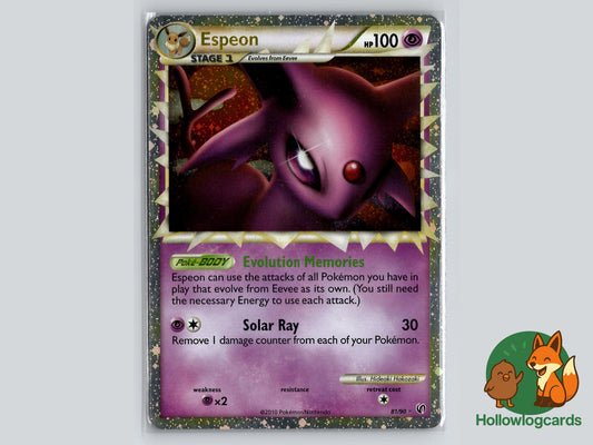 Espeon (81/90) - Undaunted Pokémon Card