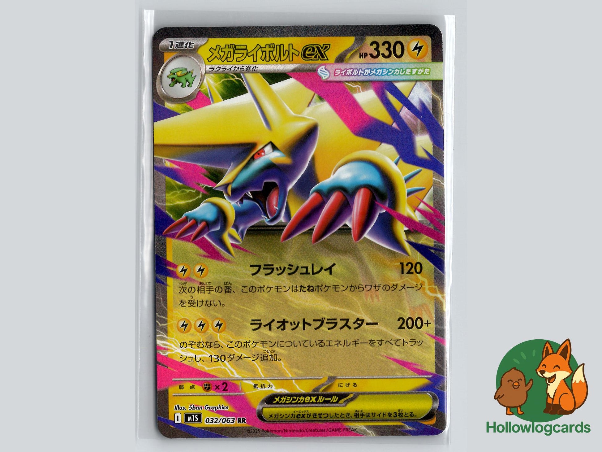 Mega Manectric EX (032/063) - Mega Symphonia Pokémon Card