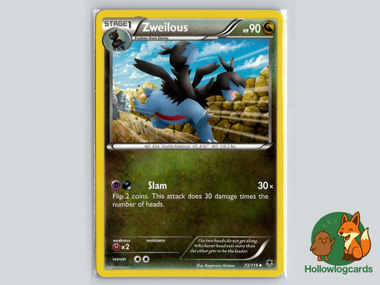 Zweilous (73/119) - Phantom Forces Pokémon Card