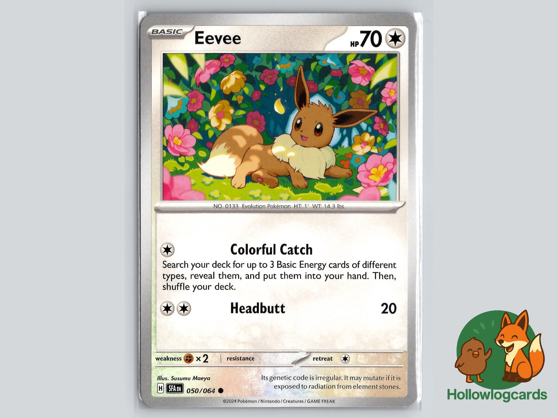 Eevee (050/064) - Shrouded Fable Pokémon Card