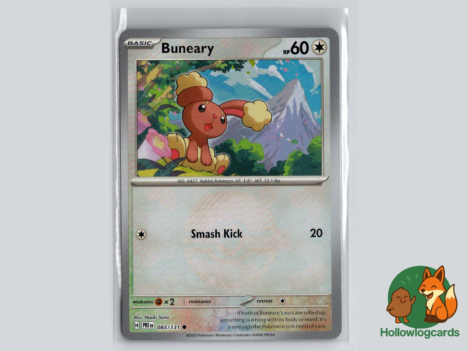Buneary (083/131) - Prismatic Evolutions Pokémon Card