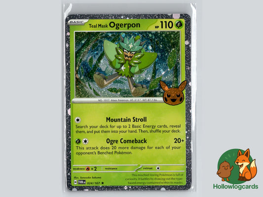 Teal Mask Ogerpon (024/167) - Trick or Trade BOOster 2024 Pokémon Card
