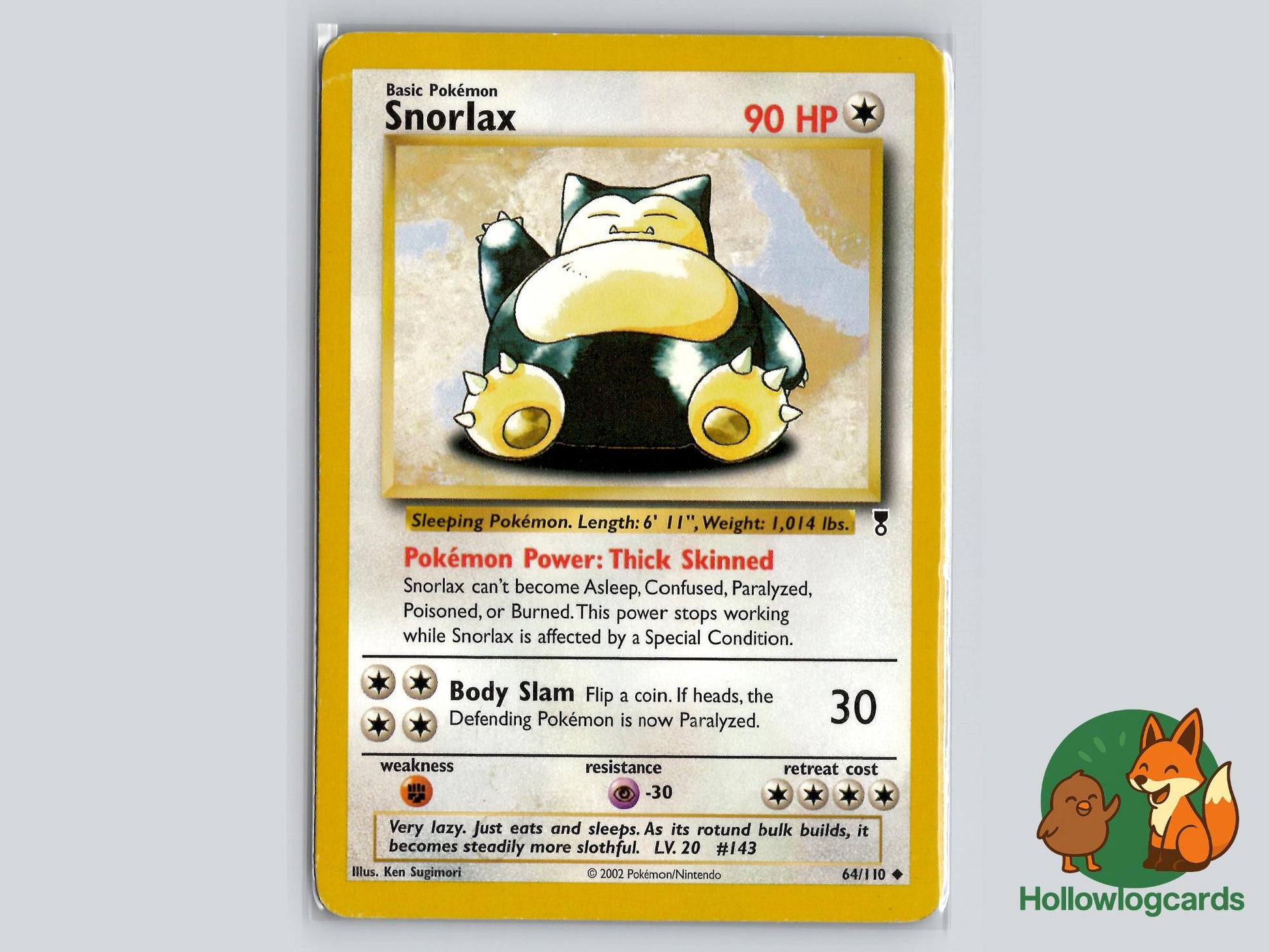 Snorlax (64/110) - Legendary Collection Pokémon Card