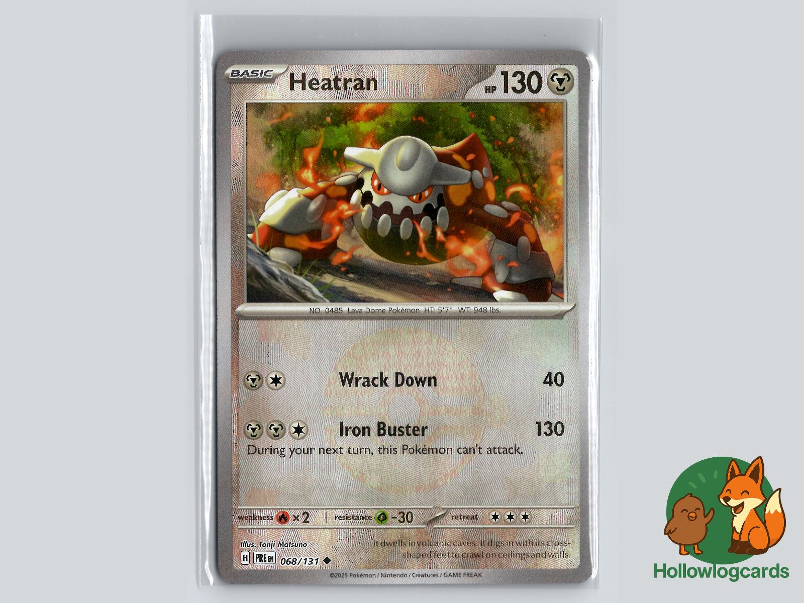 Heatran (068/131) - Prismatic Evolutions Pokémon Card