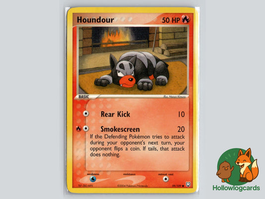 Houndour (59/109) - Team Rocket Returns Pokémon Card