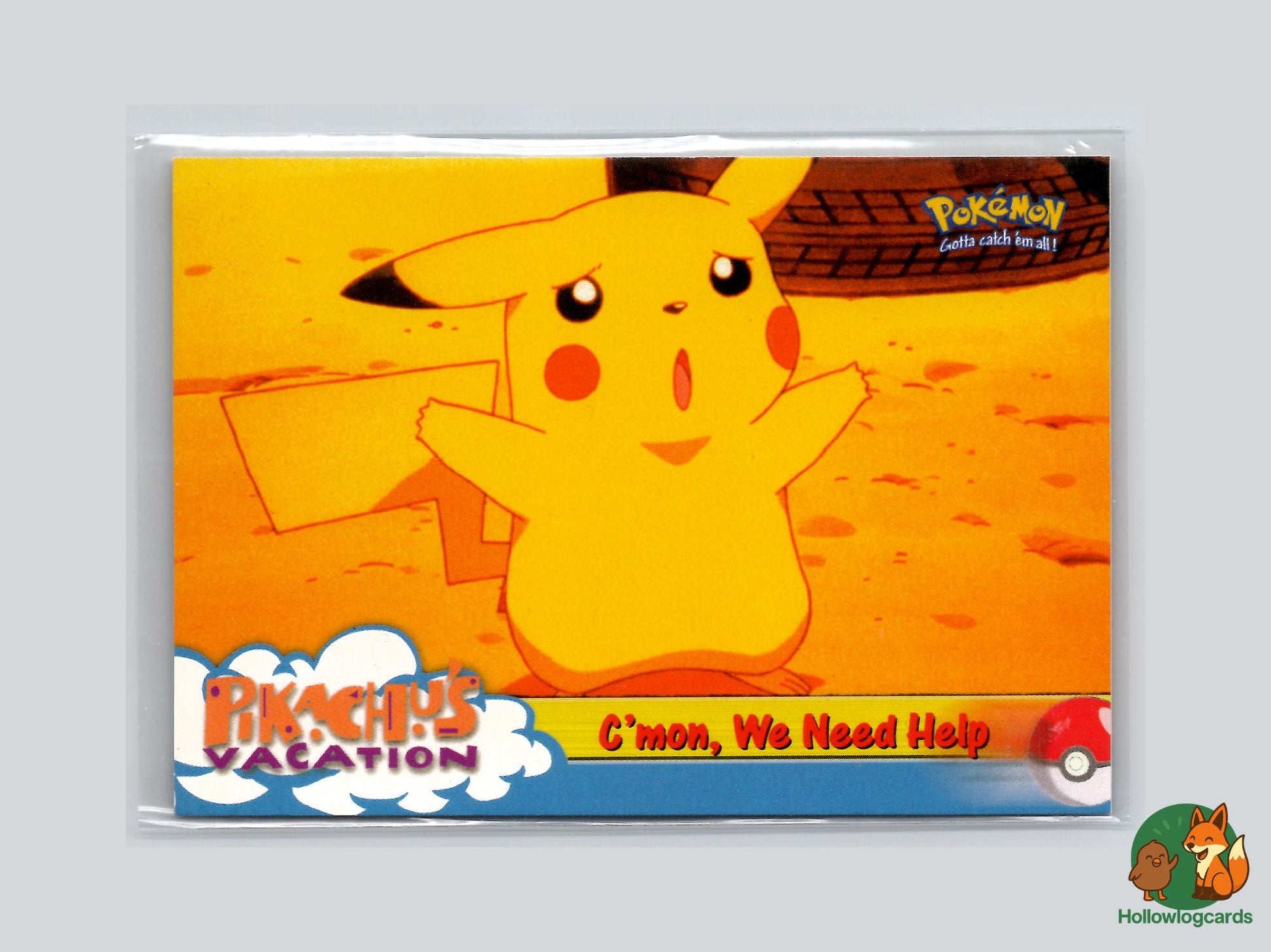 C'mon, We Need Help - Topps Mewtwo Strikes Back Trading Cards Pokémon Card