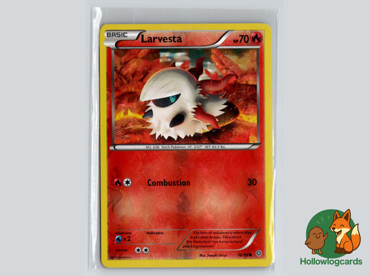 Larvesta (16/98) - Ancient Origins Pokémon Card