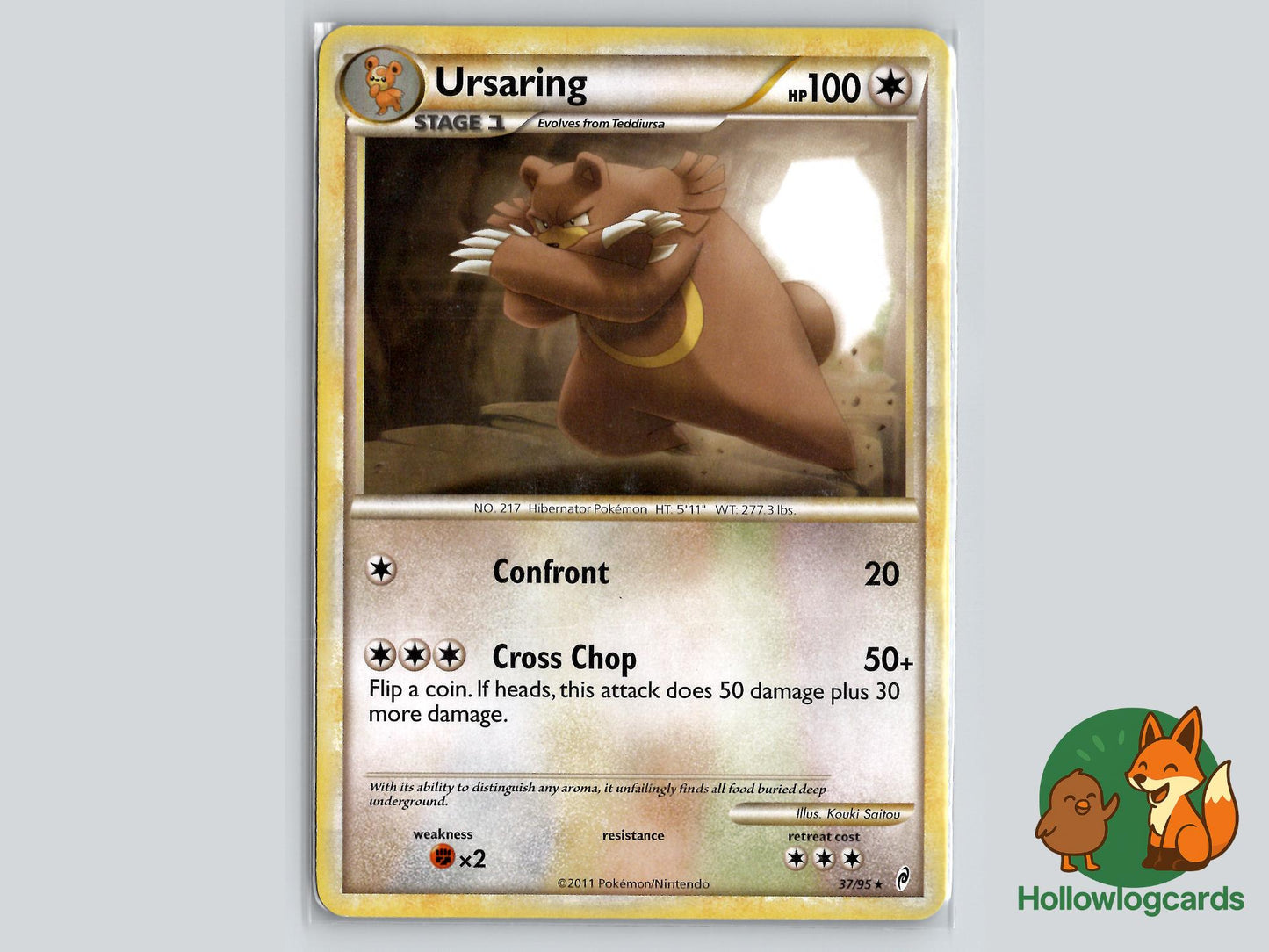 Ursaring (37/95) - Call of Legends Pokémon Card