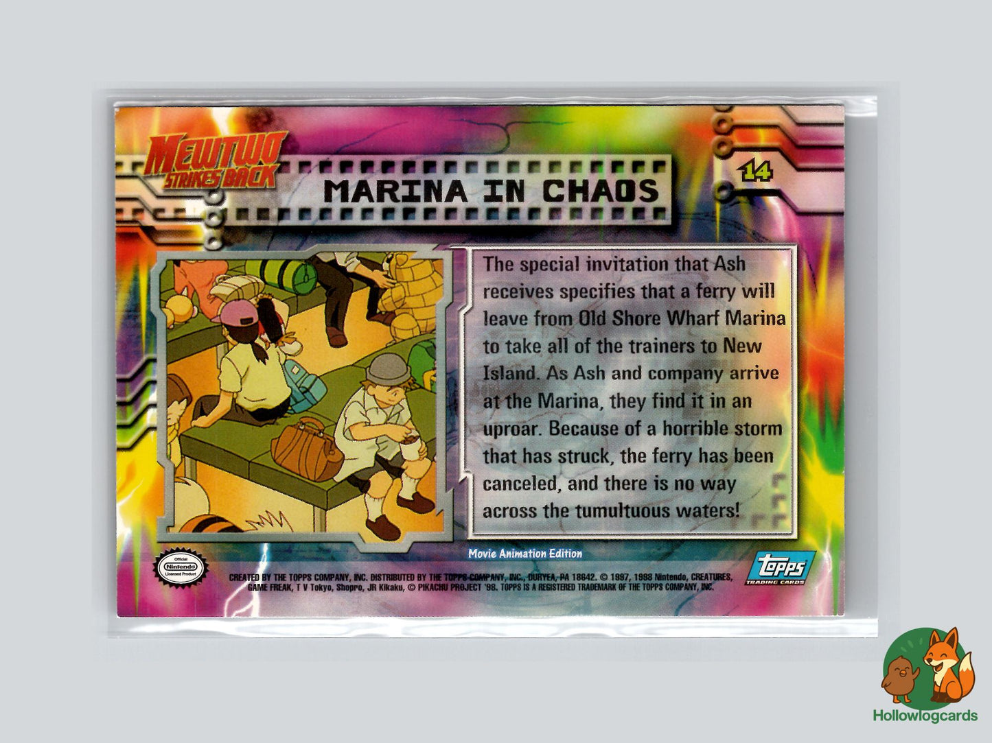 Marina In Chaos (#14) - Topps Mewtwo Strikes Back