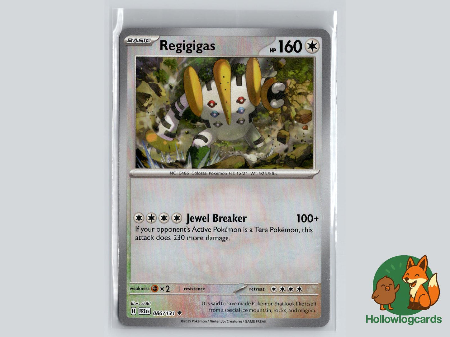 Regigigas (086/131) - Prismatic Evolutions Pokémon Card