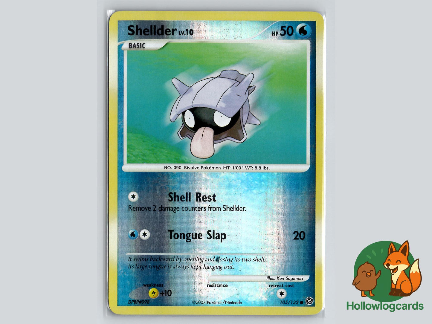 Shellder (105/132) - Secret Wonders Pokémon Card