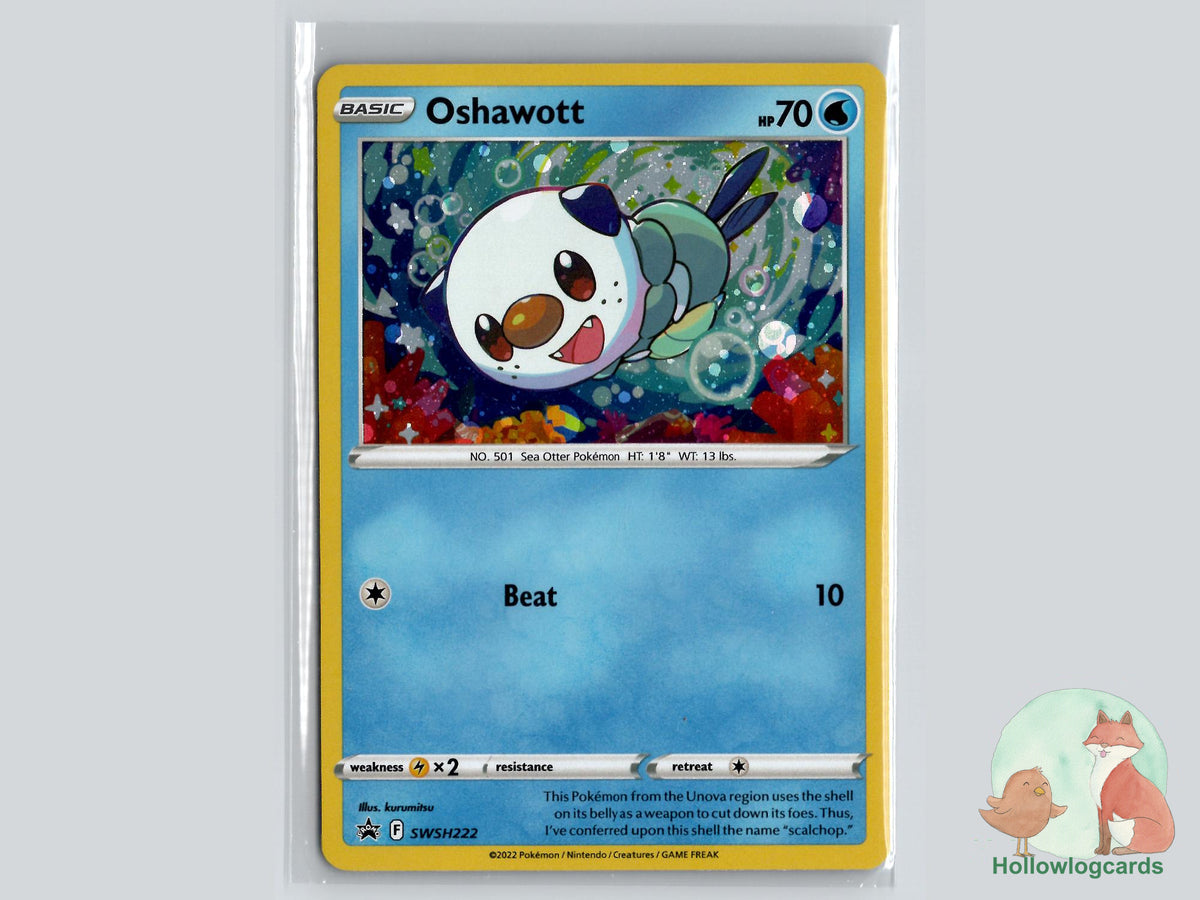 Oshawott (SWSH222) - Sword & Shield Pokémon Card