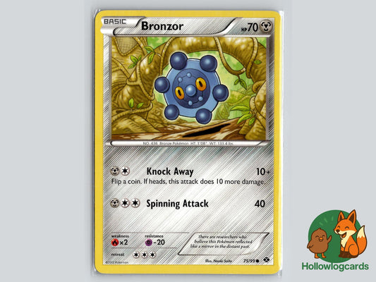 Bronzor (75/99) - Next Destinies Pokémon Card
