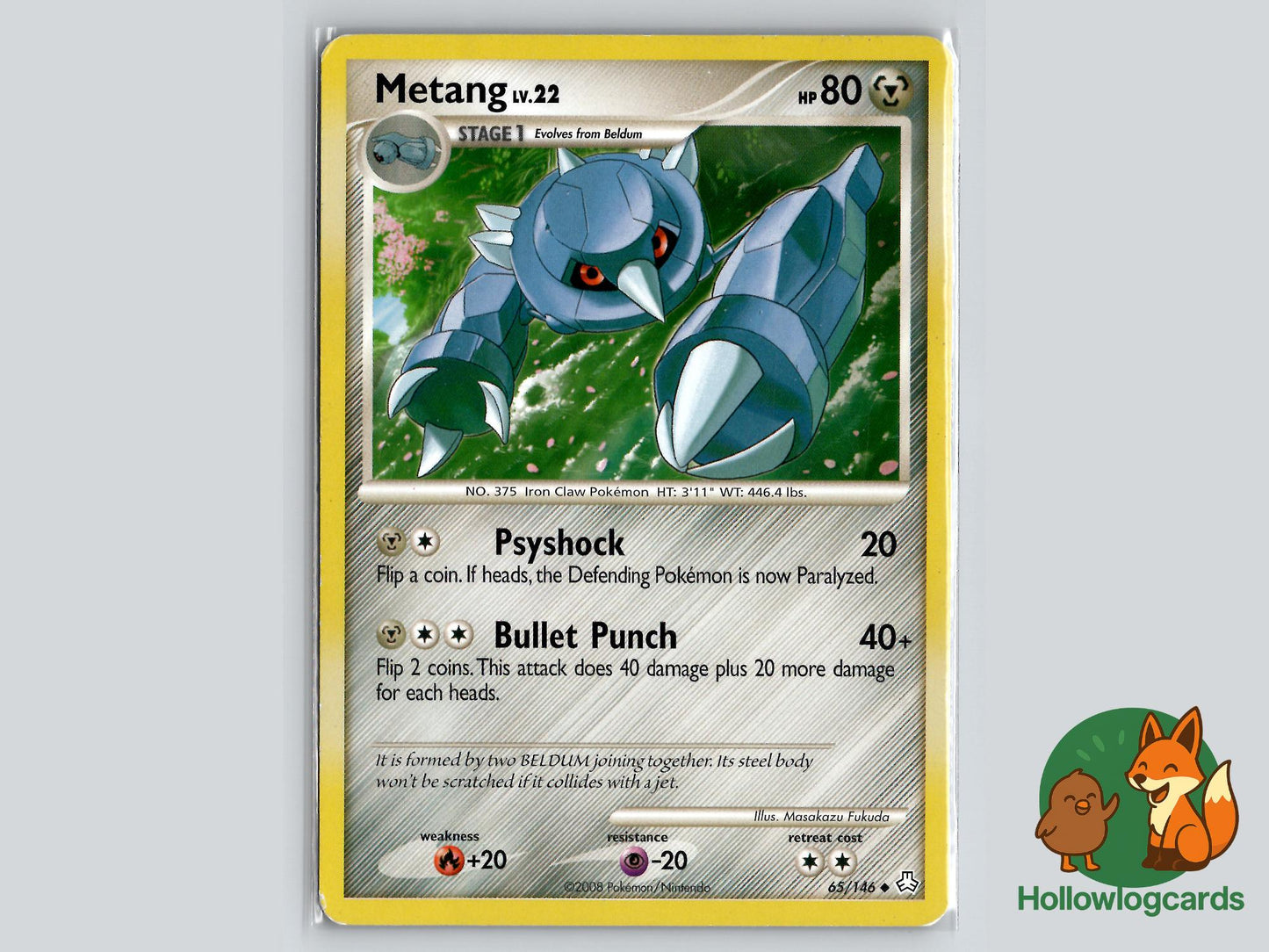 Metang (65/146) - Legends Awakened Pokémon Card