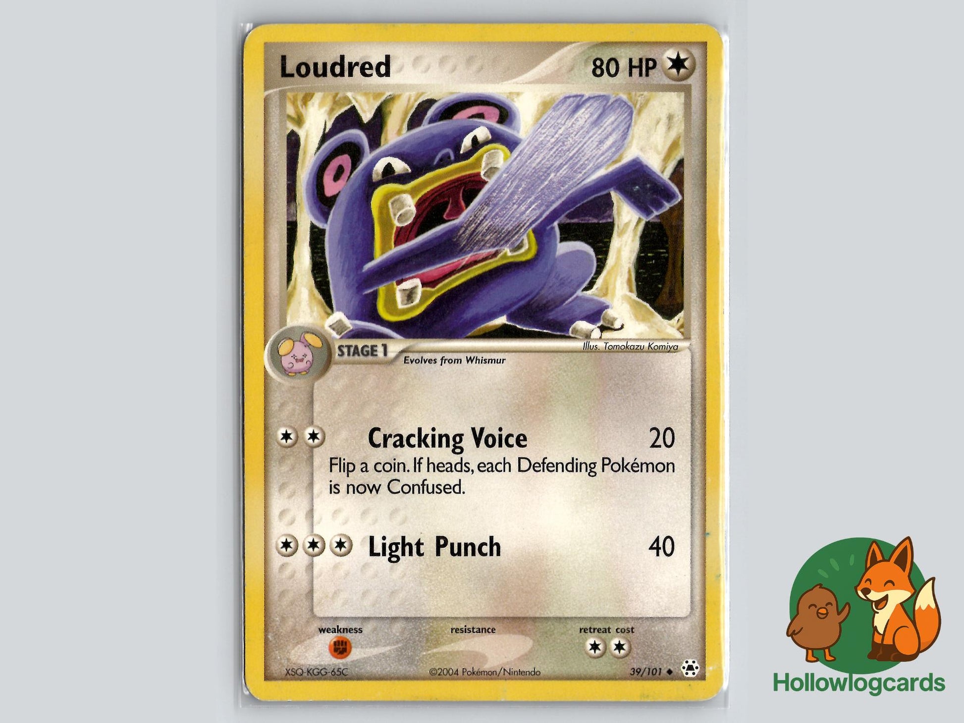 Loudred (39/101) - Hidden Legends Pokémon Card