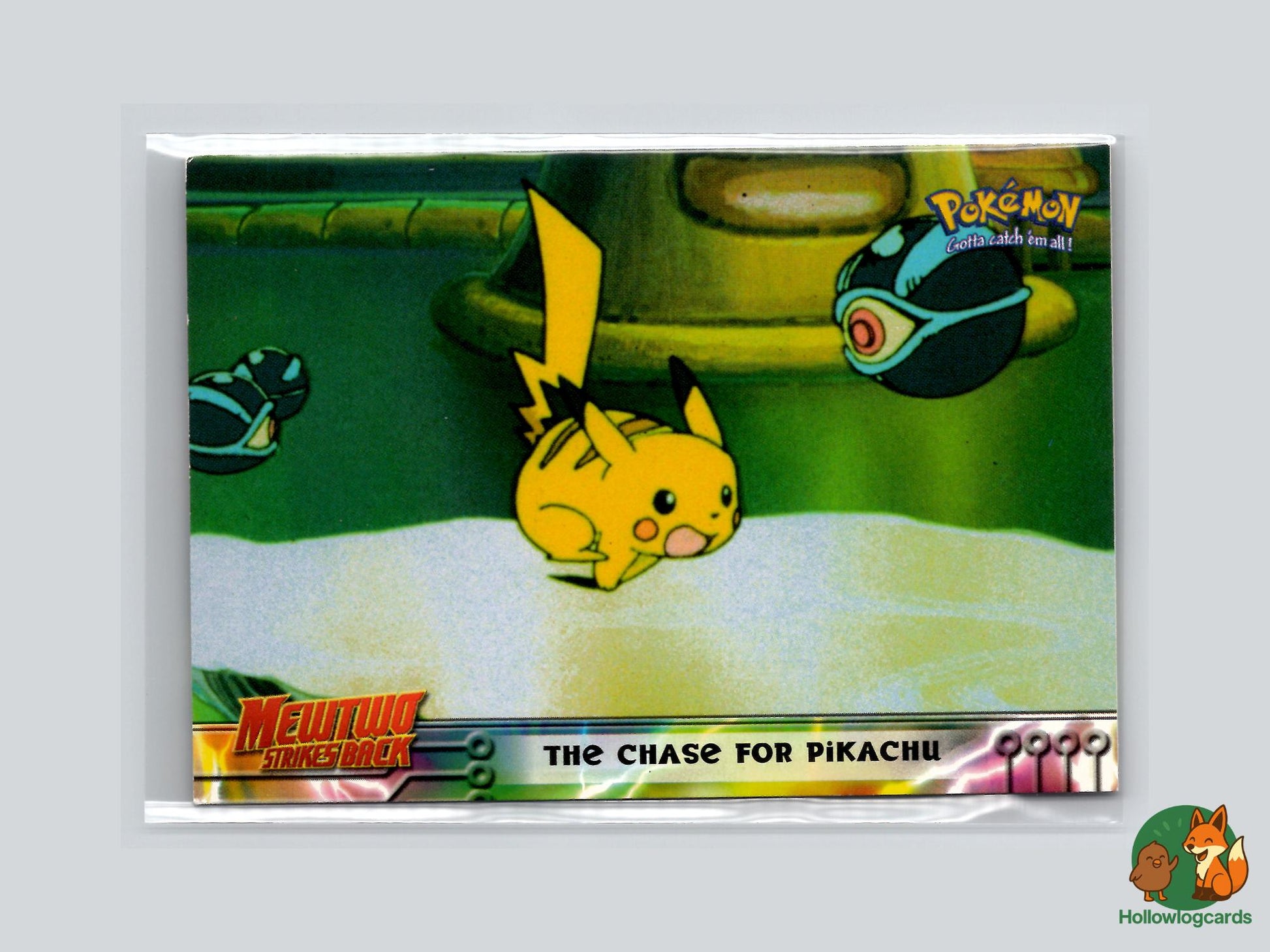 The Chase For Pikachu - Topps Mewtwo Strikes Back Trading Cards Pokémon Card