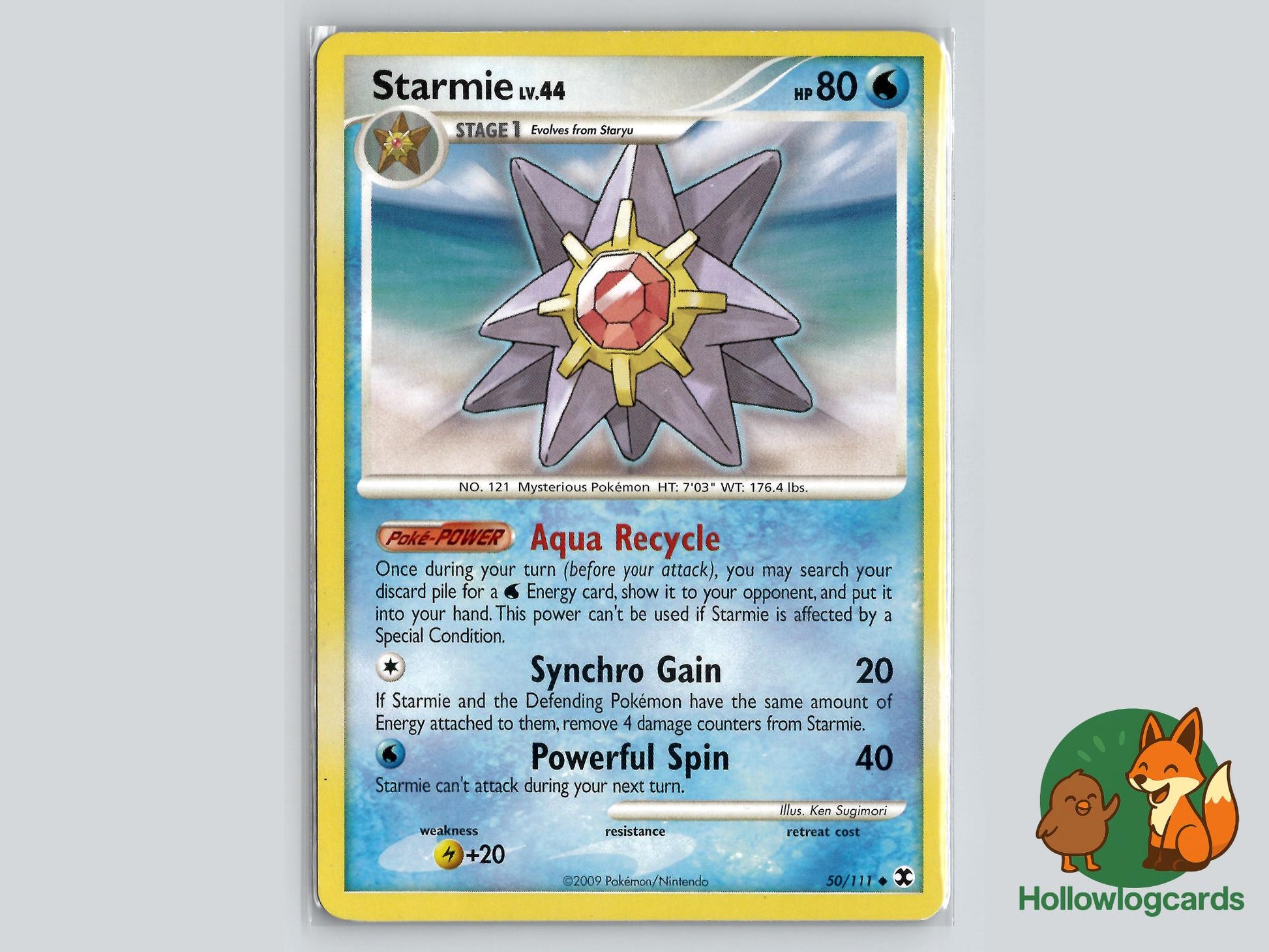 Starmie (50/111) - Rising Rivals Pokémon Card