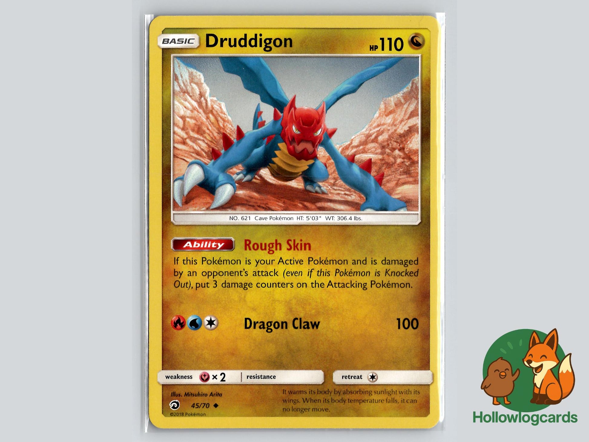 Druddigon (45/70) - Dragon Majesty Pokémon Card