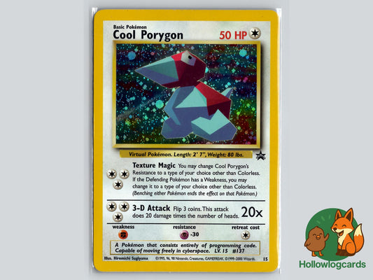 Cool Porygon (15) - Wizards Black Star Promos Pokémon Card