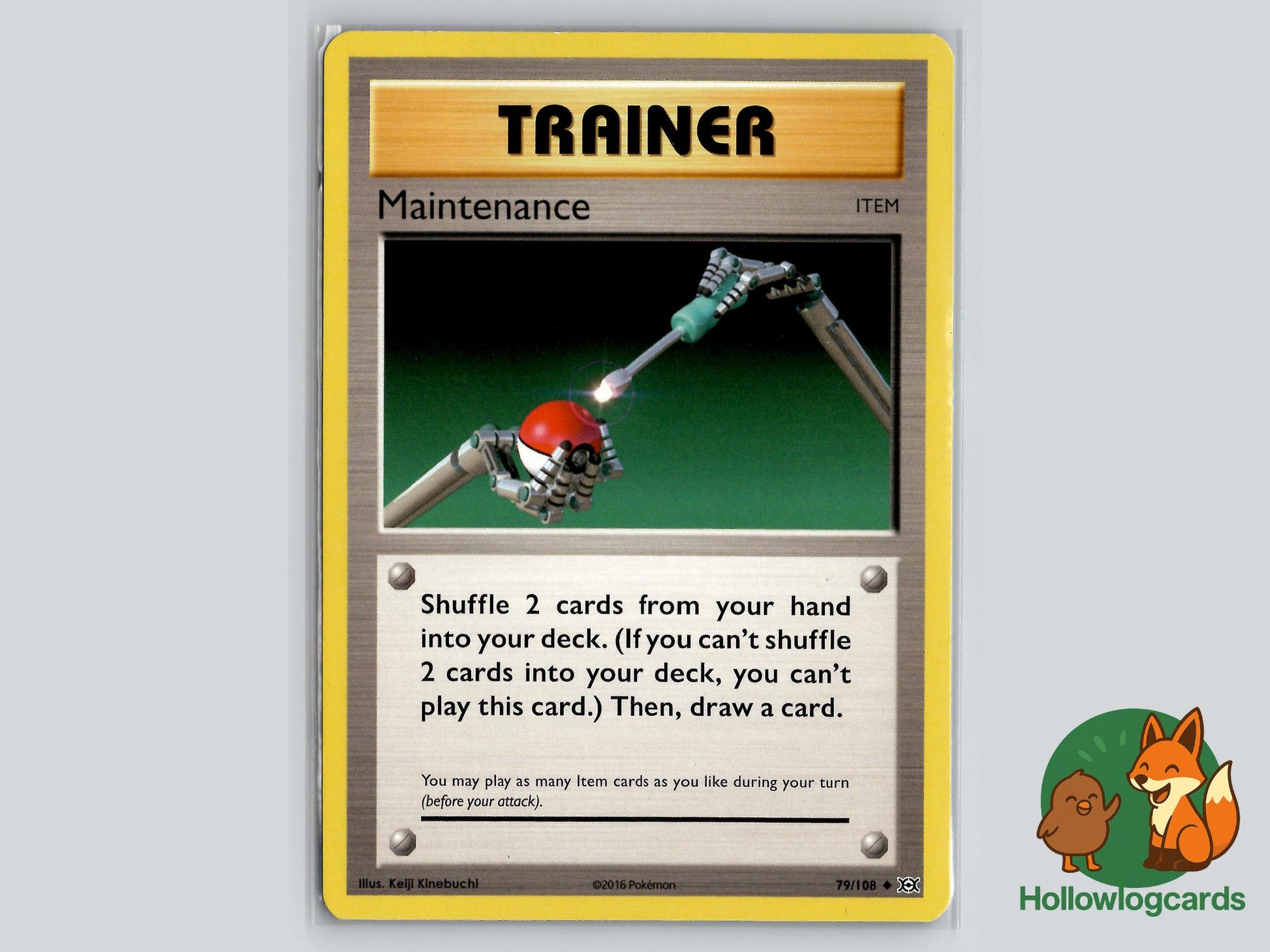 Maintenance (79/108) - Evolutions Pokémon Card