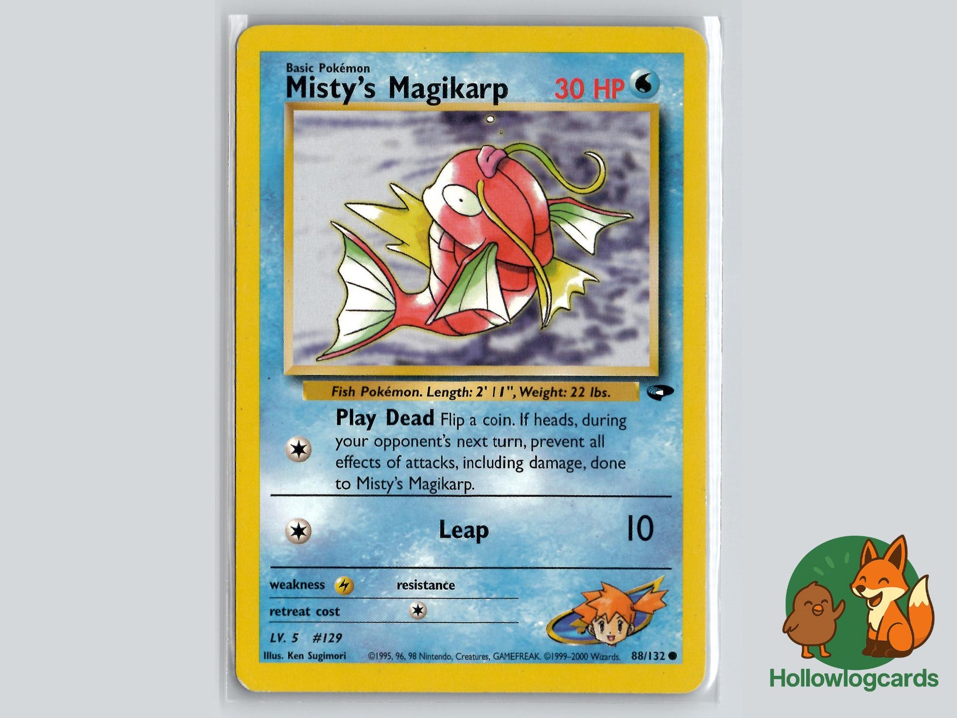 Misty's Magikarp (88/132) - Gym Challenge Pokémon Card