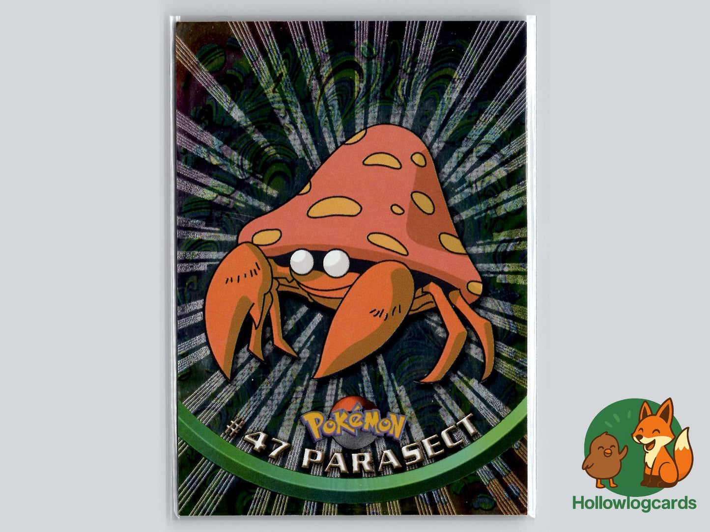 Parasect - Topps Trading Cards Series 1 Pokémon Card