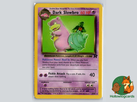 Dark Slowbro (29/82) - Team Rocket Pokémon Card