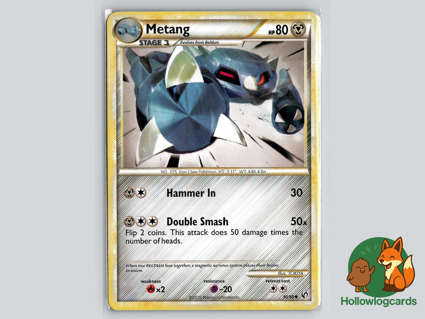 Metang (30/90) - Undaunted Pokémon Card