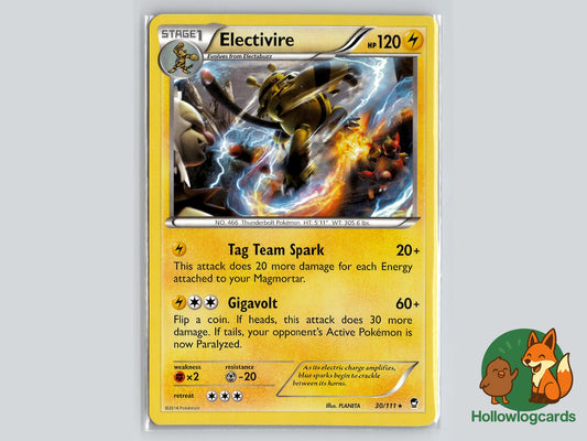 Electivire (30/111) - Furious Fists Pokémon Card