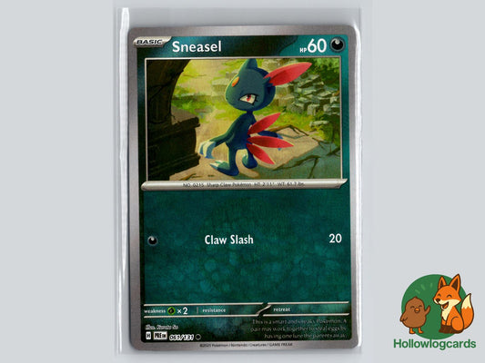 Sneasel (061/131) - Prismatic Evolutions Pokémon Card
