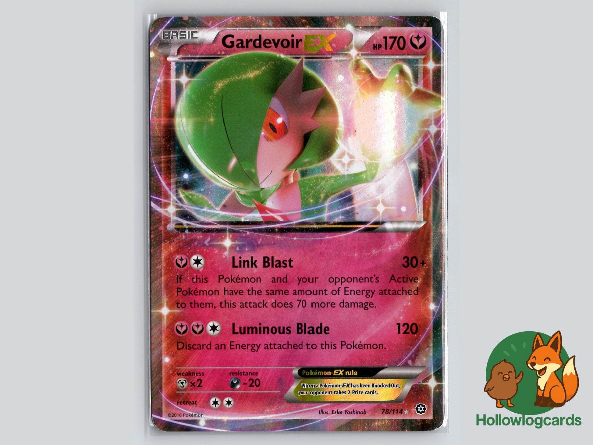 Gardevoir (78/114) - Steam Siege Pokémon Card