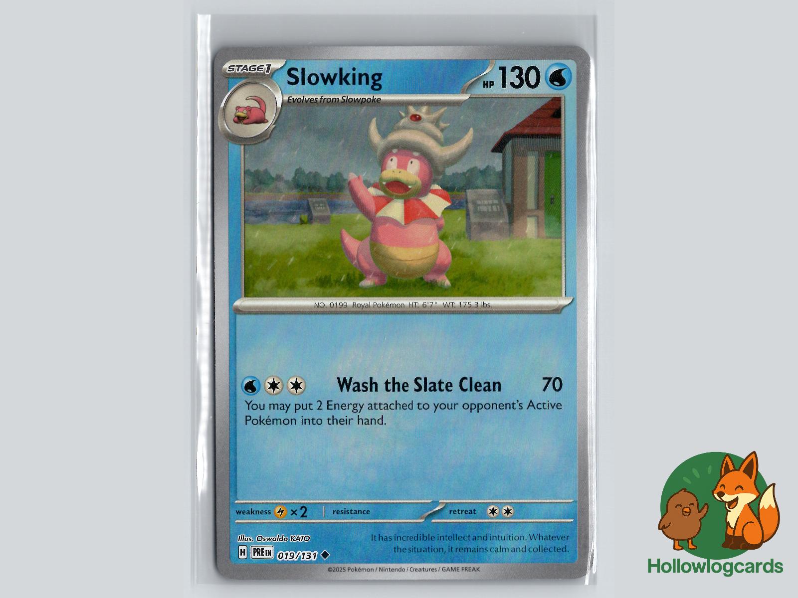 Slowking (019/131) - Prismatic Evolutions Pokémon Card