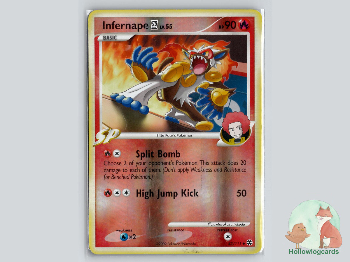 Infernape E4 (43/111) - Rising Rivals Pokémon Card