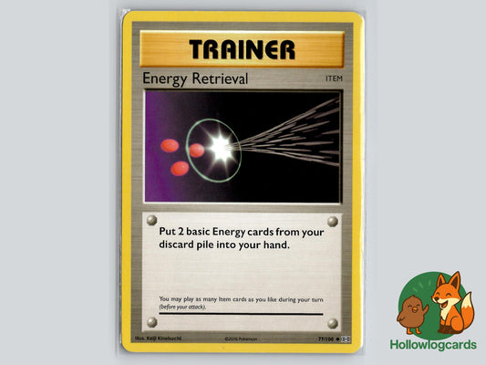 Energy Retrieval (77/108) - Evolutions Pokémon Card