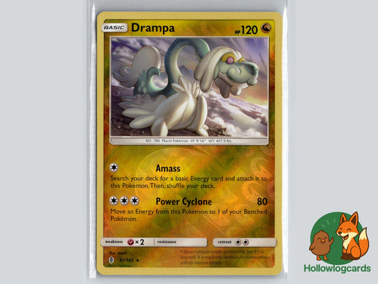 Drampa (97/145) - Guardians Rising Pokémon Card