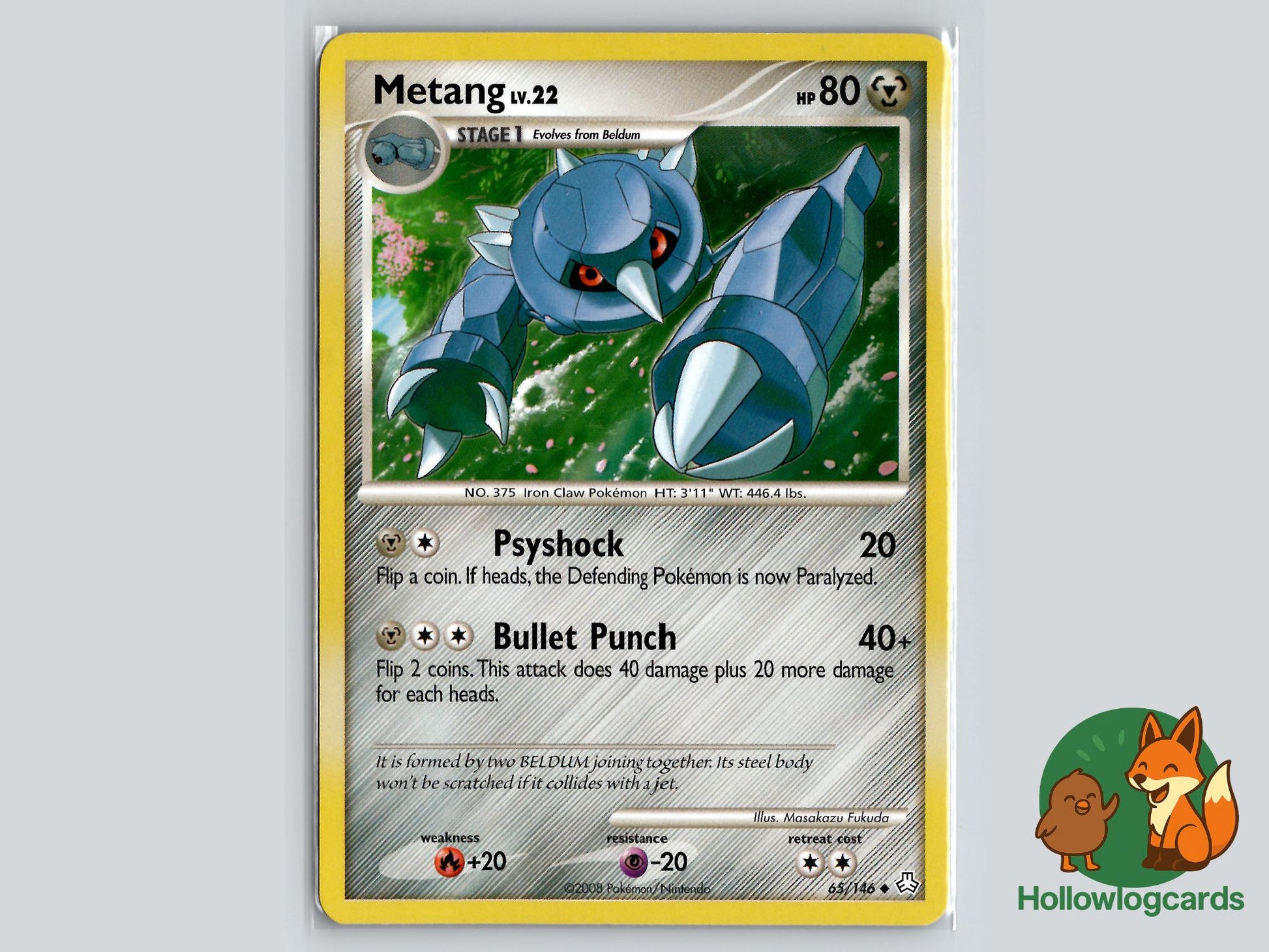 Metang (65/146) - Legends Awakened Pokémon Card