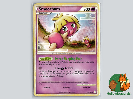 Smoochum (30/123) - HeartGold & SoulSilver Pokémon Card