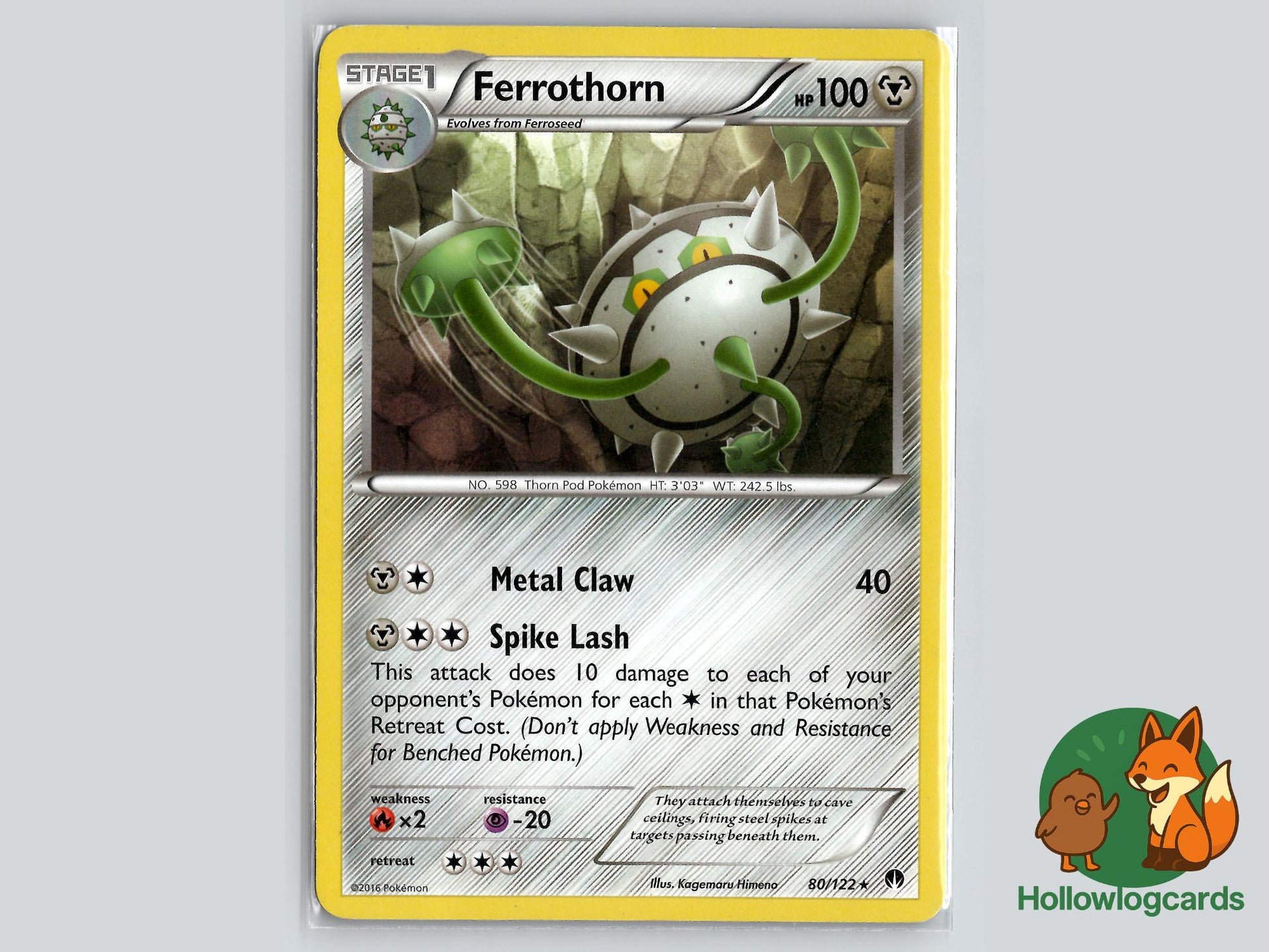Ferrothorn (80/122) - BREAKpoint Pokémon Card