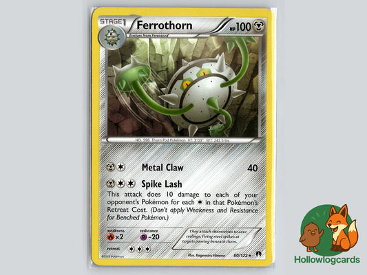 Ferrothorn (80/122) - BREAKpoint Pokémon Card
