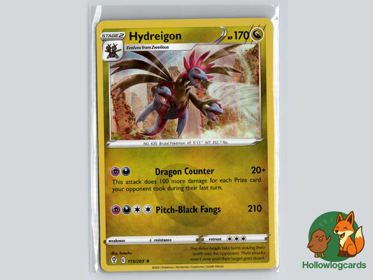 Hydreigon (115/203) - Evolving Skies Pokémon Card