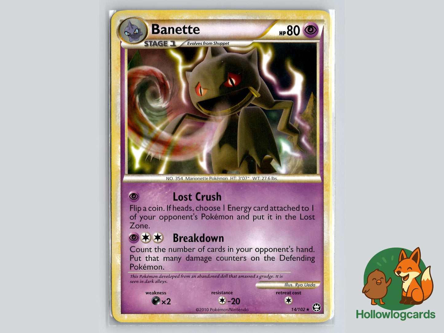 Banette (14/102) - Triumphant Pokémon Card