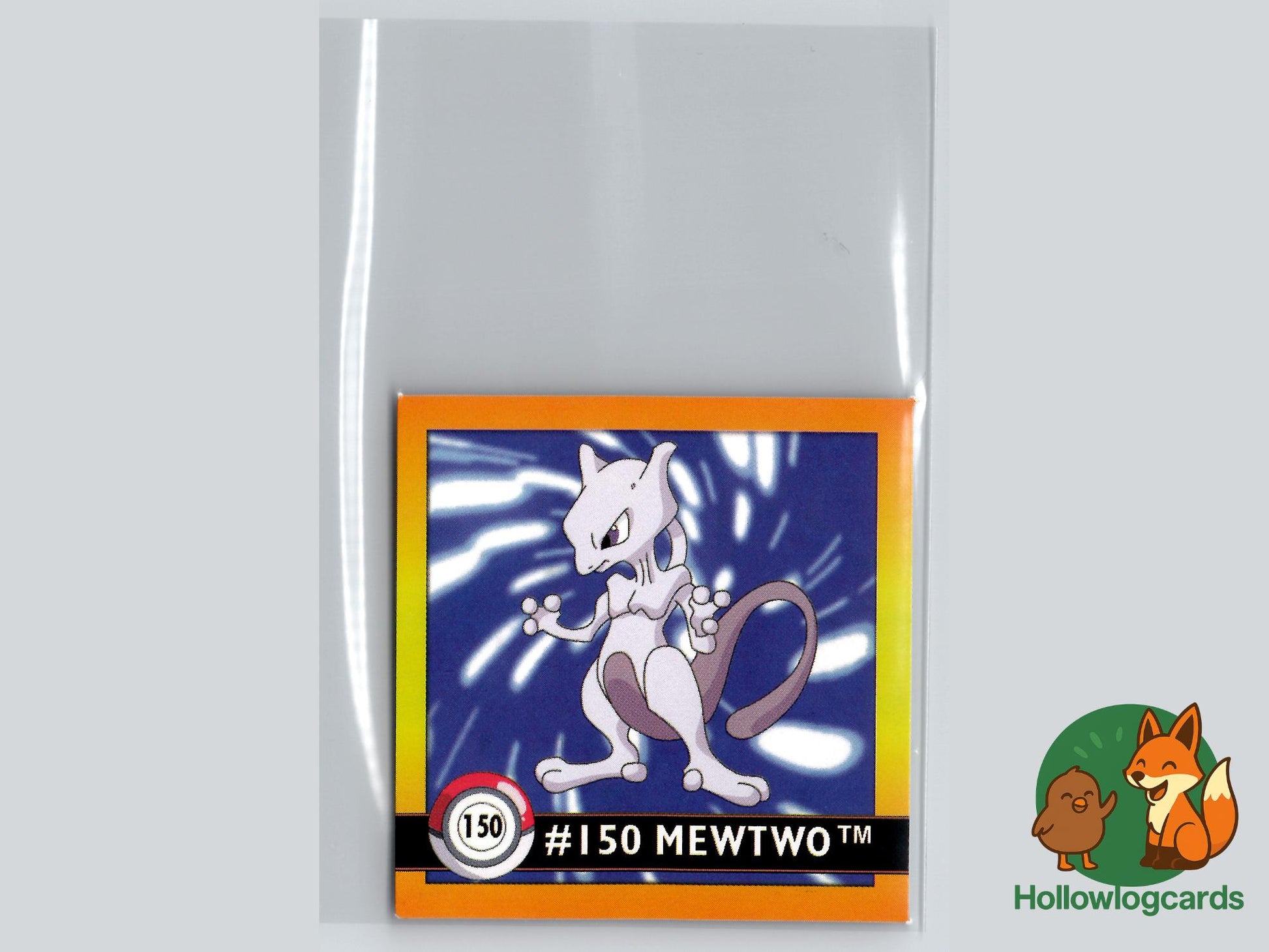 Mewtwo - Topps Trading Cards Series 3 Pokémon Card