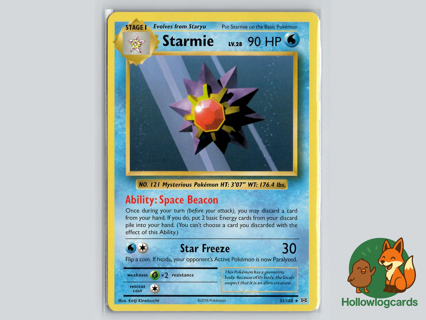 Starmie (31/108) - Evolutions Pokémon Card