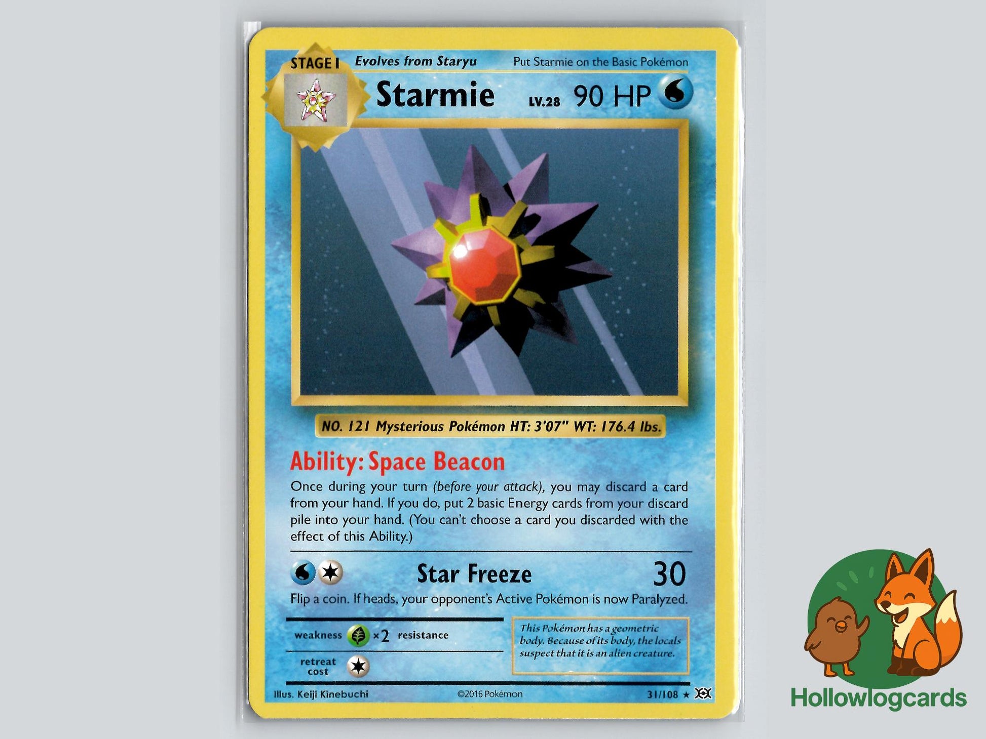 Starmie (31/108) - Evolutions Pokémon Card