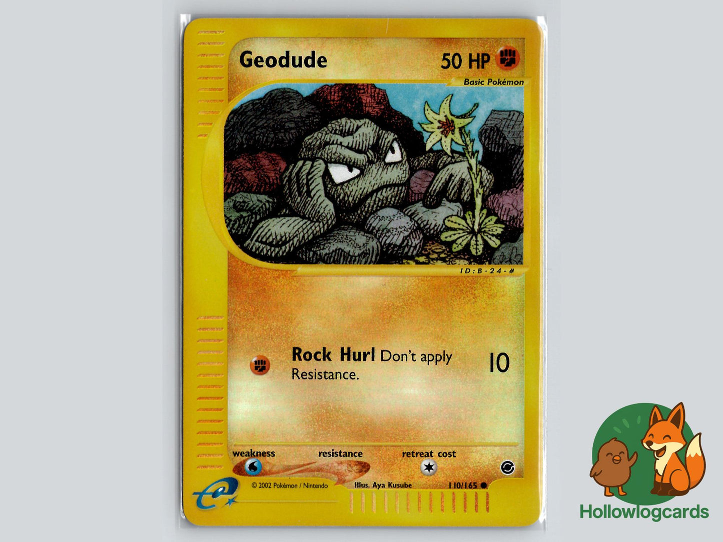 Geodude (110/165) - Expedition Base Set Pokémon Card