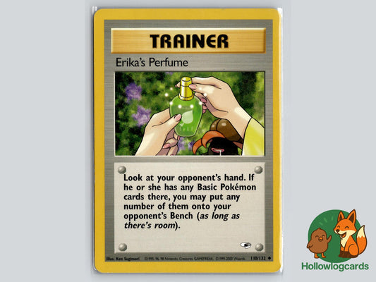 Erika's Perfume (110/132) - Gym Heroes Pokémon Card